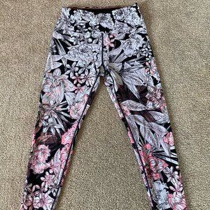 Calvin Klein Performance Floral High Waist 7/8 Tight PF9P8438 Multi Size Small